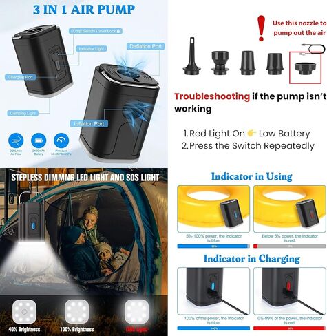 Vacuum Backpack Travel with Pump, 60L Expandable Airbag Travel Backpack, Travel Backpack with Vacuum System, TSA Lock, USB Charging Port, Water Resistant in Saudi Arabia