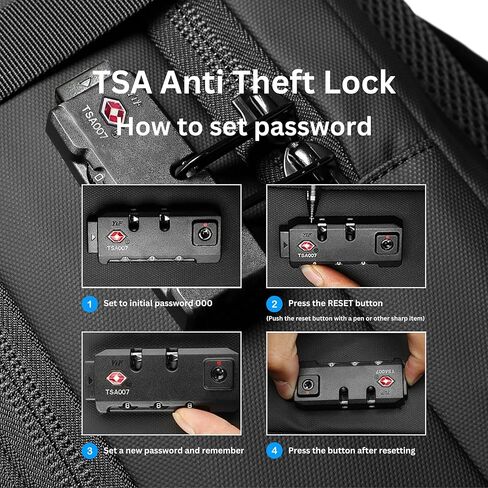 Vacuum Backpack Travel with Pump, 60L Expandable Airbag Travel Backpack, Travel Backpack with Vacuum System, TSA Lock, USB Charging Port, Water Resistant in Saudi Arabia