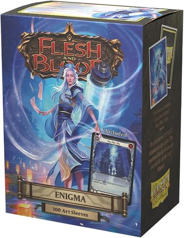 Arcane Tinmen Dragon Shield Sleeves – Flesh and Blood: FAI 100 CT - MTG Card Sleeves are Smooth & Tough - Compatible with Pokemon & Magic The Gathering Card Sleeves (AT-16051) in Saudi Arabia