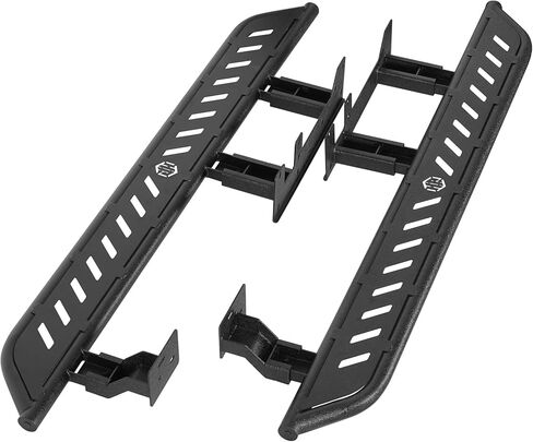 Hooke Road GX460 Running Boards Side Step Nerf Bars for 2010-2023 Lexus GX460, Steel Rock Sliders Guard with 7.5" Wide Non-Slip Foot Pedal in Saudi Arabia
