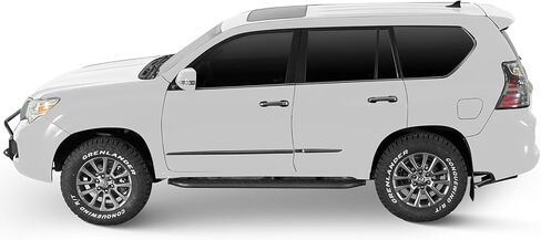 Hooke Road GX460 Running Boards Side Step Nerf Bars for 2010-2023 Lexus GX460, Steel Rock Sliders Guard with 7.5" Wide Non-Slip Foot Pedal in Saudi Arabia
