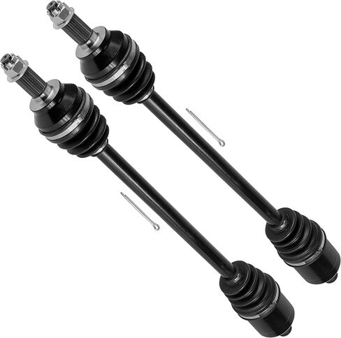 Caltric Front Right and Left Complete Cv Joint Axle Compatible with Yamaha Kodiak 400 Yfm400Fa 4Wd 2003 2004 2005 2006 in Kuwait