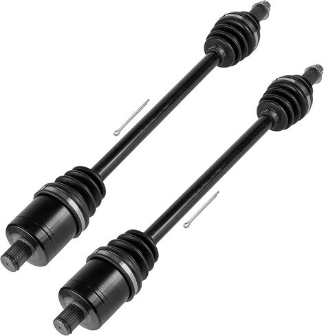 Caltric Front Right and Left Complete Cv Joint Axle Compatible with Yamaha Kodiak 400 Yfm400Fa 4Wd 2003 2004 2005 2006 in Kuwait