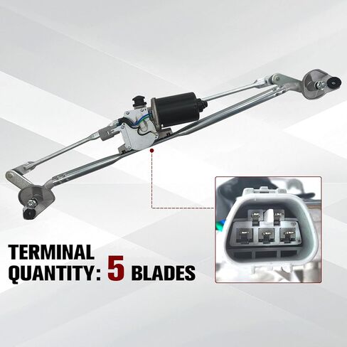 602-427AS Front Windshield Wiper Motor and Linkage Assembly Compatible With Toyota Tacoma 2005-2015 in Saudi Arabia