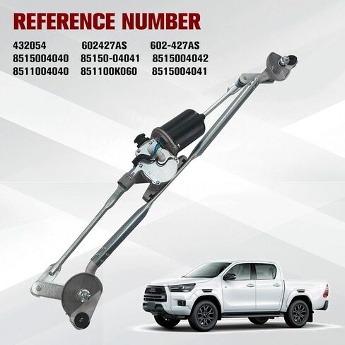 602-427AS Front Windshield Wiper Motor and Linkage Assembly Compatible With Toyota Tacoma 2005-2015 in Saudi Arabia