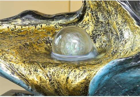 Desktop Decor, Outdoor Water Fountain Fortune-attracting Feng Shui Ornaments for Living Room Home Accessories Circulating Features Floor-Standing Fountains in Kuwait
