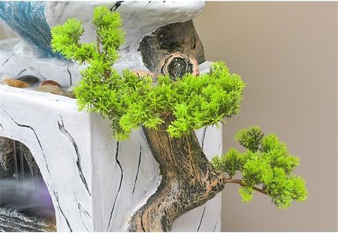 Desktop Decor, Outdoor Water Fountain Fortune-attracting Feng Shui Ornaments for Living Room Home Accessories Circulating Features Floor-Standing Fountains in Kuwait