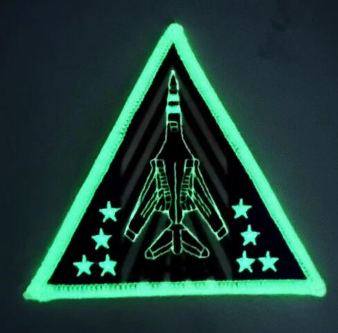 B-1b Lancer Glow in The Dark Patch – Plastic Backing, 3.5" in Saudi Arabia