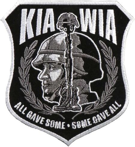 الجلود الساخنة 3 "x 3" KIA WIA Patch PPA3652-3 العرض × 3 الارتفاع in Saudi Arabia