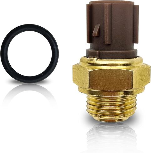 Radiator Coolant Fan Switch Water Temperature Sensor Compatible with Honda Accord 1992-2002, Civic 1992-2001, Odyssey 1995-2004, CR-V 1997-2006, TL 1995-2003, Replace OE #37760-P00-003 in Saudi Arabia