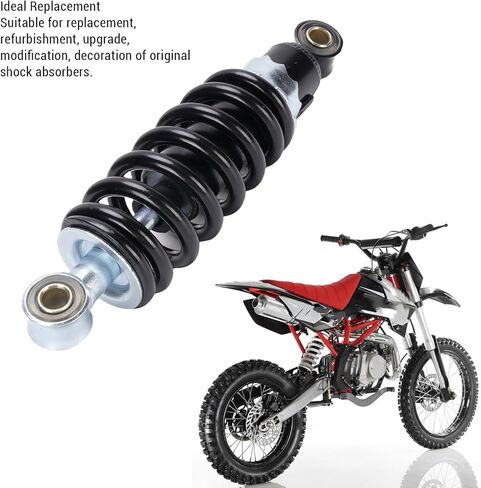 Rear Shock Suspension Spring, Shock Absorber 200mm Hole Distance 10mm Hole Dia Adjustable Damping for 50ml 70ml 90ml Quad ATV Go Kart Electric Scooter in Saudi Arabia
