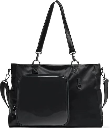 Kawaii Ita Bag with Clear Window and Insert Panel, Cute Aesthetic Tote Bag Anime Pin Display Crossbody Shoulder Messenger Bag for Women in Kuwait