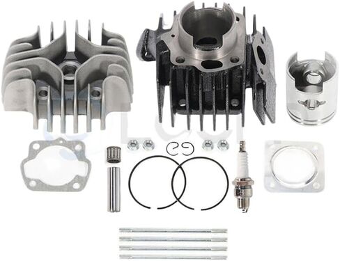 Cylinder Piston Rings Gasket End Kit Compatible with Quadrunner 50 LT50 JR50 Models 1984-1987 V CK24 Engine in Saudi Arabia