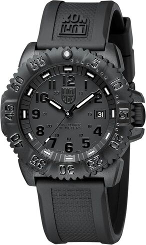 Luminox - Original Navy Seal X3.CZ51.BO - Mens Dive Watch - Watches for Men - 44mm - Swiss Quartz - 200M Water Resistant - Hardened Mineral Crystal - CARBONOX Case - Always Visible - Swiss Made in Saudi Arabia