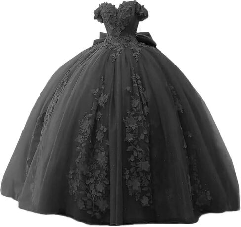 Vjjllst Women's Off Shoulder Quinceanera Dresses Lace Beaded Ball Gown Puffy Prom Dresses Sweet 15 16 Dresses in Saudi Arabia