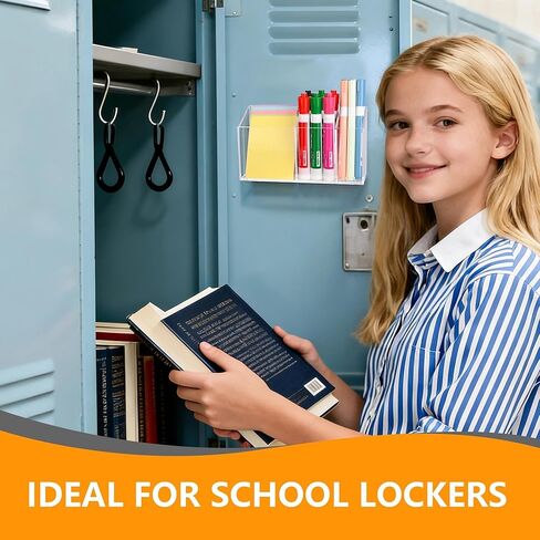 حامل قلم تحديد مغناطيسي جاف، حامل قلم تحديد مغناطيسي أكريليك مضاد للانزلاق للسبورة البيضاء، الثلاجة، ملحقات منظم خزانة مكتب ذات سعة كبيرة، كوب قلم رصاص للمدرسة المكتبية in Kuwait