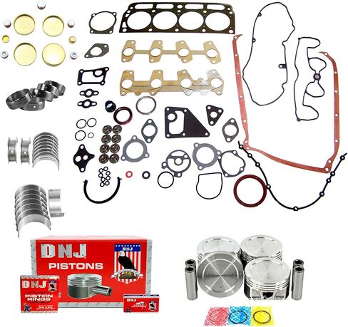 DNJ EK330 Engine Rebuild Kit for 1998-2003 Chevrolet, GMC, Isuzu, Pontiac Cavalier, Hombre, S10 2.2L L4 8V OHV 2190cc in Saudi Arabia