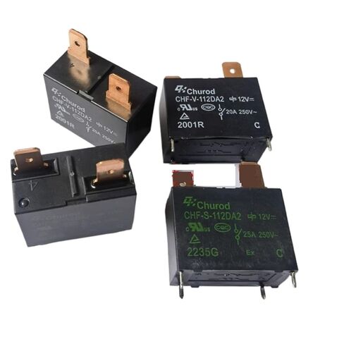 1 قطعة التتابع CHF-V-112DA2 S-112DA2 12V 20A 25A تكييف الهواء سخان المياه التتابع (CHF-V-112DA2) in Kuwait