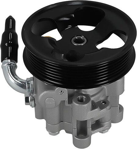 Front Power Steering Pump With Pulley Compatible For Toyota Tacoma 3.5L 2016-22 21677 in Kuwait