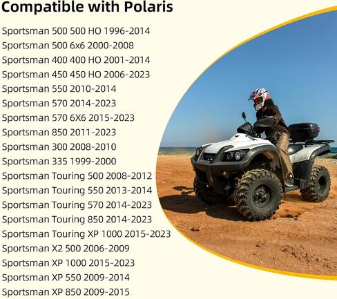 2520799 Oil Filter for Polaris Sportsman 570 500 450 400 Ranger Trail Boss 325 330 Scrambler 500 850 XP 1000 Xplorer 400L Xpedition 425 Magnum 325 Hawkeye 300 400, Replaces 3084963, 3089996 (2 PCS) in Kuwait