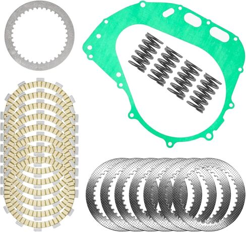 استبدال لوحات الصلب الاحتكاك مخلب الربيع ومجموعة طوقا لسوزوكي DR650SE 1996-2022 Mod-C26C-57956 in Kuwait