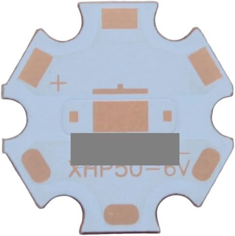 10PCS 3535 4Chips 3V led Heatsink 20mm Copper Board in Kuwait