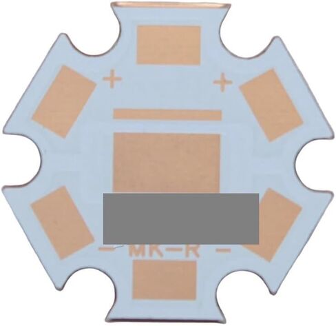 10PCS 3535 4Chips 3V led Heatsink 20mm Copper Board in Kuwait