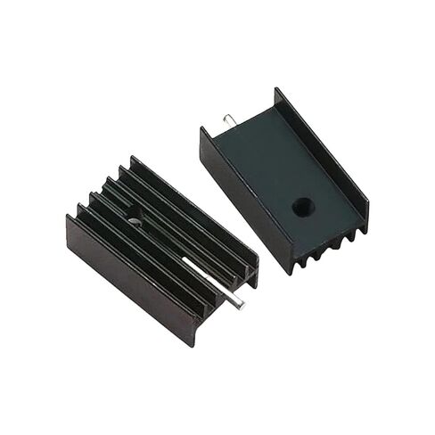 5pcs Aluminum Heat Sink with Needle TO-220/7805/7812 15 * 10 * 16/20/25/30/35mm in Saudi Arabia