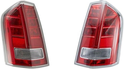 Automotive Tail Light Assemblies Left Right 2 PC Replaces 68154603AC, CH2818134, 68154602AC, CH2819134 Left Right Tail Light Assembly For Chrysler 300 2013-2014 in Saudi Arabia