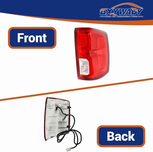 GXYWADY Passenger Right Side Tail Light Assembly Replacement for Silverado 1500 2016 2017 2018 Tail Lamp Assembly Replacement for 84288719 in Saudi Arabia