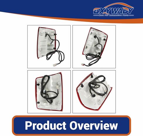 GXYWADY Passenger Right Side Tail Light Assembly Replacement for Silverado 1500 2016 2017 2018 Tail Lamp Assembly Replacement for 84288719 in Saudi Arabia