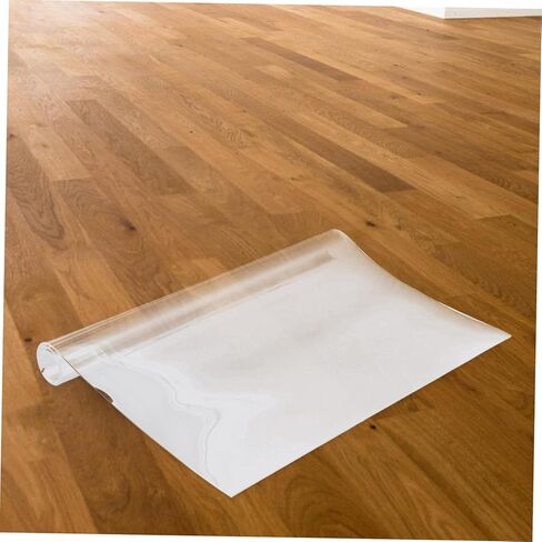 Transparent PVC Floor Mat -Skid Desk Mat for Carpet Hard Floors Smooth for Home Office Use in Saudi Arabia