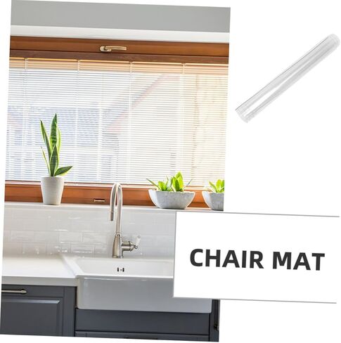 Transparent PVC Floor Mat Carpet Protector for Hardwood and Tile Floors Plastic Rug Pad for Office Desk Chair Non-Slip Floor Covering for Home and Workspaces Floor Protection in Saudi Arabia