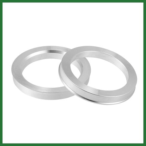 Motoforti 2pcs OD 78.1mm to ID 60.1mm Aluminium Alloy Car Hub Centric Rings Wheel Bore Center Spacer Long-Lasting in Saudi Arabia