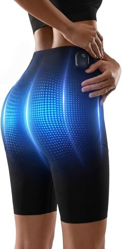 EMS Hip Training Shorts for Women, 2×2 Zone EMS Workout Shorts, Reusable & Washable,Home Fitness Wear in Saudi Arabia