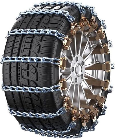Auto Tightening Snow Chains for Skoda Enyaq iV 2021,adjustable portable highly stable anti-slip tire chain reusable quick-install snow chains,50pcs in Kuwait