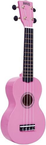 سلسلة Mahalo Ukuleles Rainbow، 4 أوتار، يمين، بني، سوبرانو (MR1TBRK) in Kuwait