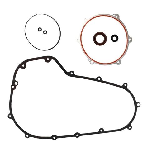 Clutch Primary Cover Gasket Kit Compatible with Touring FLH T Ultra Limited Street Road King Electra 2007 2016 in Kuwait