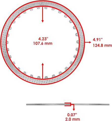 Replacement For Clutch Friction Steel Plates Kit For Kawasaki Ninja 400 EX400 ABS 2018-2023 Mod-C26C-57726 in Saudi Arabia