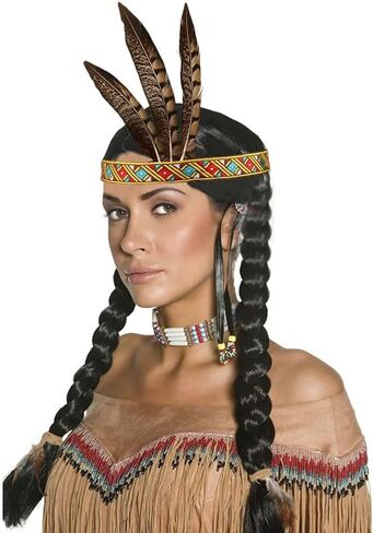 Feather Headdress | Native American Indian Inspired costume headband in Kuwait