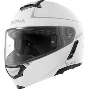Sena Impulse DOT Flip Up Modular Bluetooth Helmet w/Sound by Harman Kardon Dual Visor Helmet with Integrated Mesh Intercom System / MP3 / Voice Dial