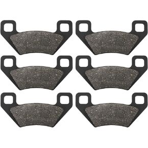 ZICOO Brake Pads for Arctic Cat 1000 550 570 700 650 500 450 400 366 350 300 250 Alterra 570 550 Mud Pro Wildcat Trail 2004-2020, Prowler 650 550 700 2004-2020 Front & Rear