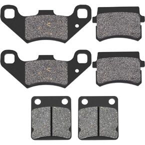 Road Passion Front & Rear Brake Pads kit Replacement for Tomberlin Crossfire 150R Dune Buggy Go Kart/Trailmaster XRS XRX Blazer 150 150cc(3 pairs)
