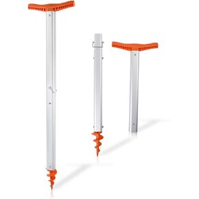 X-FLOAT Sand Anchor for Boat, PWC, Pontoon - Aluminum Sandbar Anchor for Shallow Water