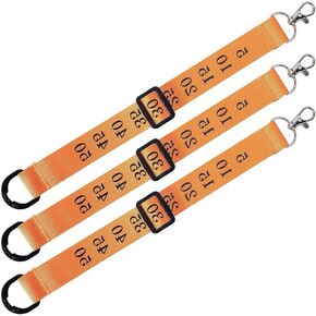 Football Referee Chain Clips,Football Referee Yard Marker,Football Official Chain Clip Football Referee Gear for Men Nylon Head Linesman Umpire Equipmen,Professional Football Nylon Chain Clip