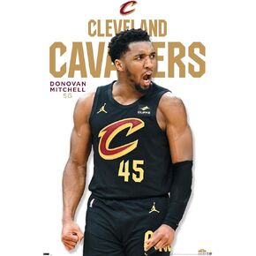 Trends International NBA Cleveland Cavaliers - Donovan Mitchell Feature Series 23 Wall Poster