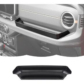 RT-TCZ Passenger Armrest Storage box Grab Handle Tray Organizer Interior Accessories Compatible with Jeep Wrangler JL JLU & Gladiator JT 2024+