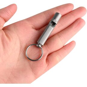 NBGDY Titanium Emergency Whistle,Loud and Portable Safety Whistle for Hiking,Camping,Sports,(KPQ-1035)
