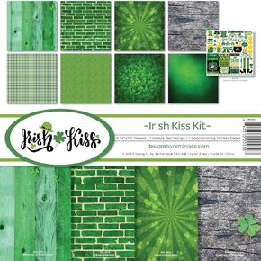 Reminisce Irish Kiss Scrapbook Collection Kit
