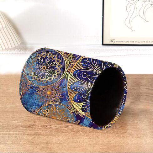 BIBELUN Pen Holder for Desk Cute, Desk Organizers and Workspace Accessories Storage, Pencil Holder Cup for Makeup Brush/Art Supplies/Stationery, Decorative Aesthetic Office Organization, PU Leather in Saudi Arabia